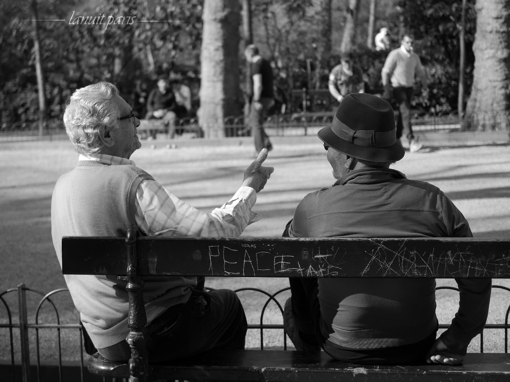 La discussion, Paris