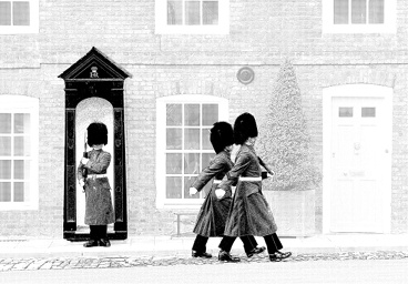 Changing the guard, Tower of London